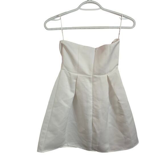 Princess Polly Spader Corset Mini Dress White Size 2 - Picture 3 of 5